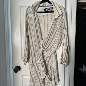 Jacquemus Striped La Riviera Dress